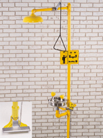 Bradley&reg; & Speakman&reg; Combination Showers/Eyewash Shower Heads with eye wash Bowls